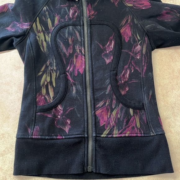 Lululemon Scuba Hoodie *Stretch (Lined Hood) Midnight Iris Multi / Black - Picture 8 of 14